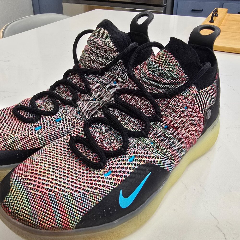 Men's NIKE Zoom KD 11 Multi-color (Size 10) - Picture 2 of 8